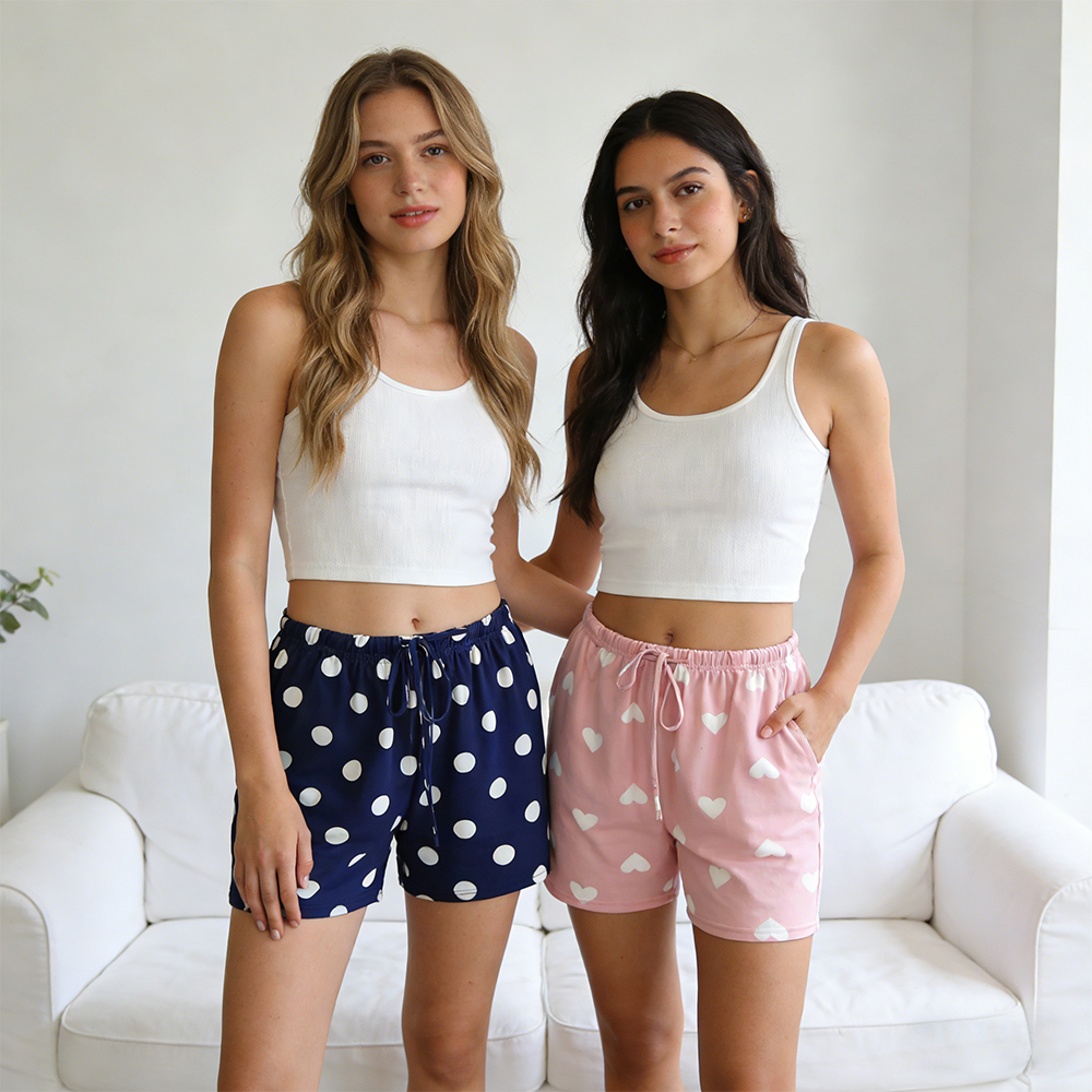 Women’s 5-Pack Pajama Shorts - 图片 5