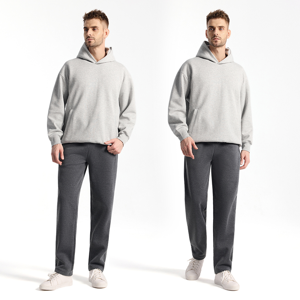 Men's 3-Pack Fleece Sweatpants with Pockets, Open Bottom Joggers - Image 5